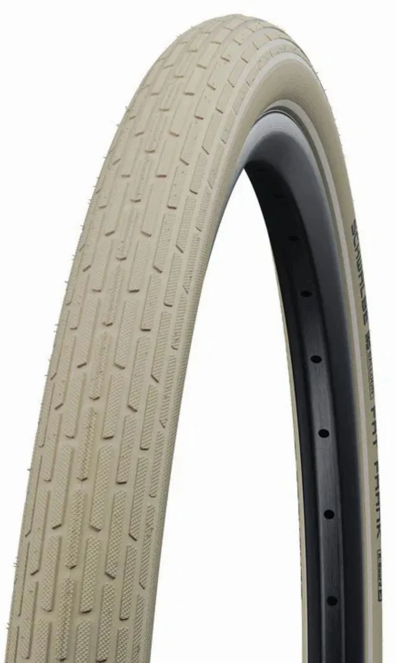 Schwalbe Fat Frank K-Guard, Active Line, Tube Drahtreifen 28", Sbc creme/reflex 50-622