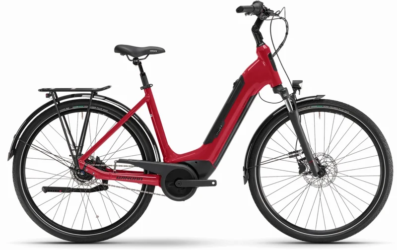 Winora Tria N8 500 Wh E-Bike Wave 28" classic red