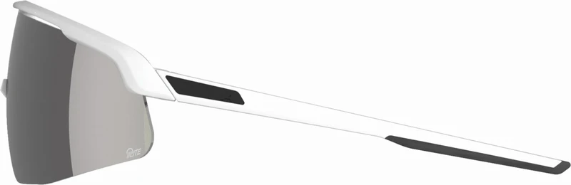 Alpina Turbo Pro S Q-Lite Sportbrille white gloss/mirror silver one size