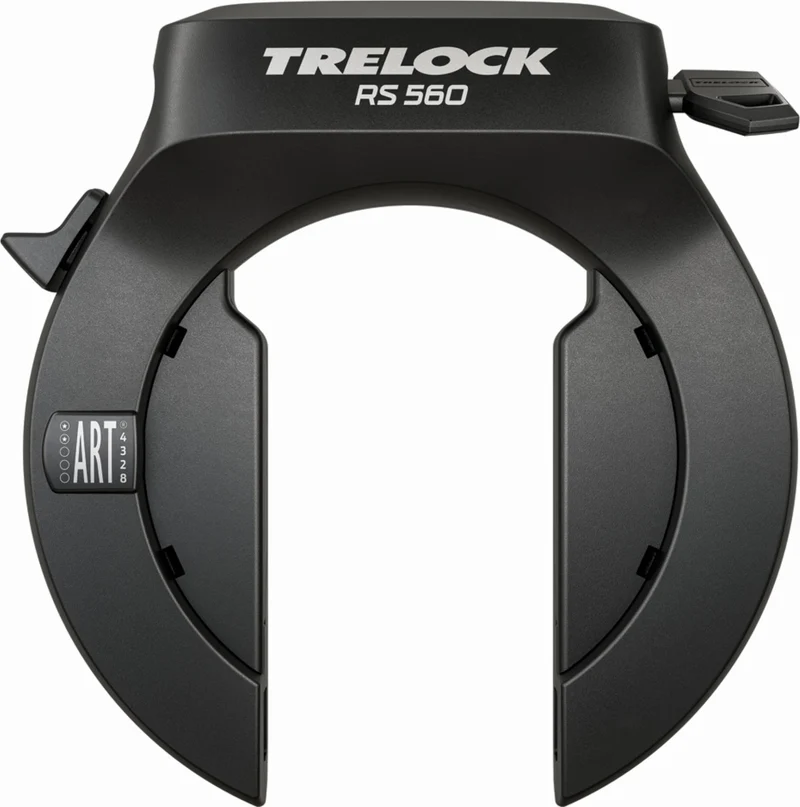 Trelock RS 560 NAZ Standard + ZR 355 100/6 inkl. Einsteckkette + Satteltasche Rahmenschloss schwarz