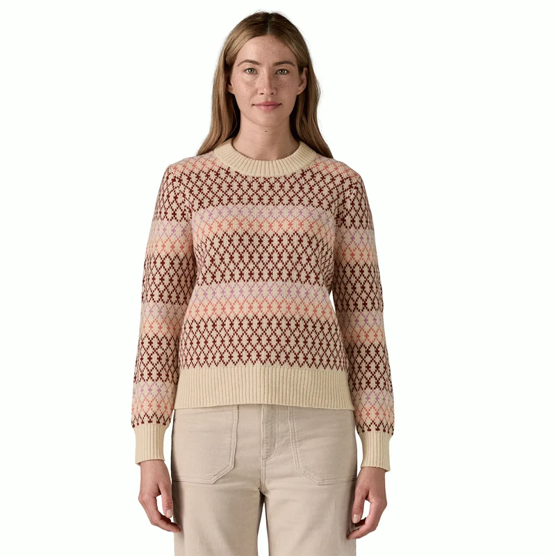 W's Recycled Wool-Blend Crewneck Sweater