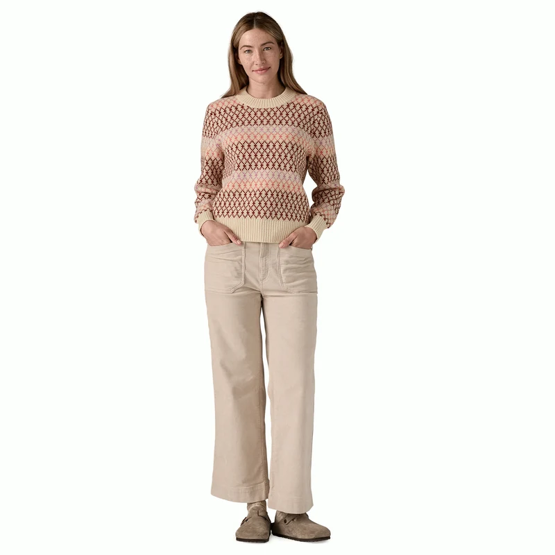 W's Recycled Wool-Blend Crewneck Sweater