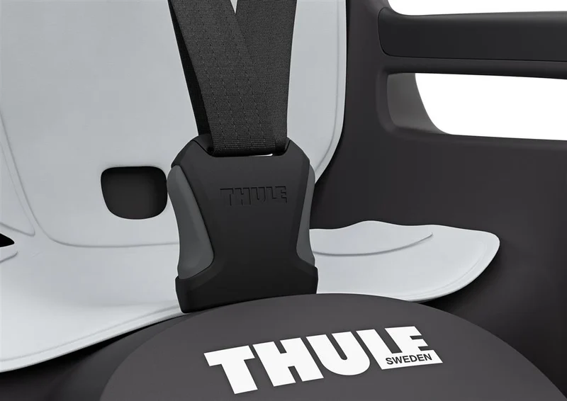 Thule dunkelgrau, Befestigung Rahmen Kindersitz Thule Ride Along 2