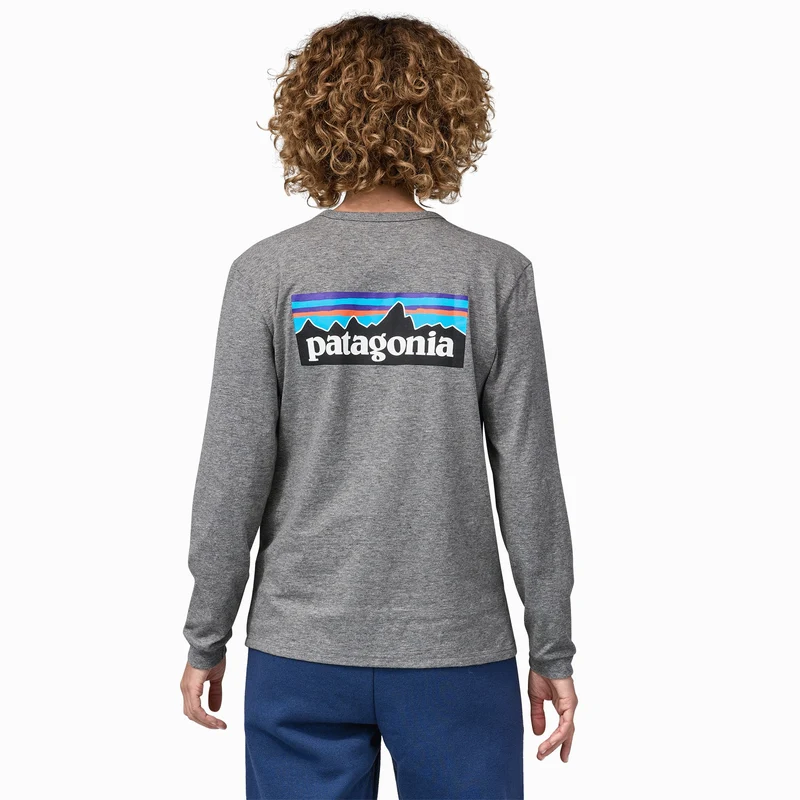 W's L/S P-6 Logo Responsibili-Tee