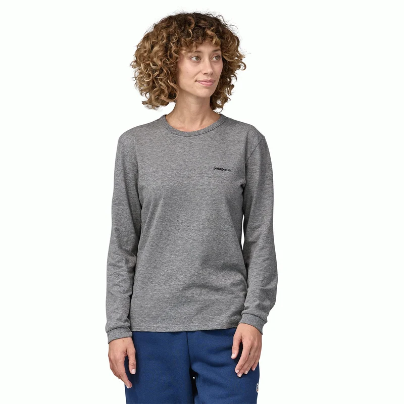 W's L/S P-6 Logo Responsibili-Tee