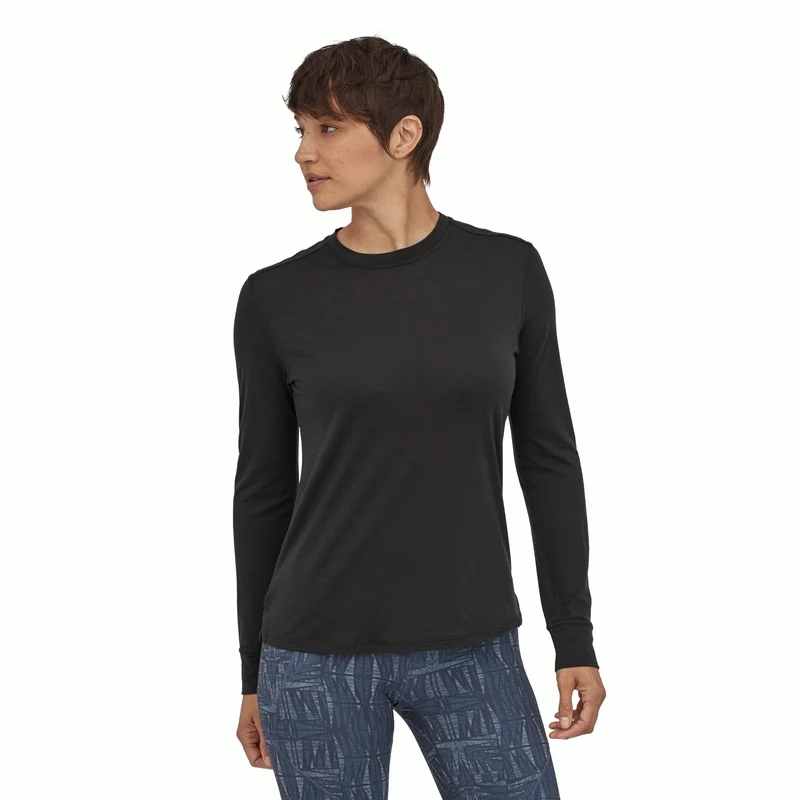 W's L/S Cap Cool Merino Blend Shirt