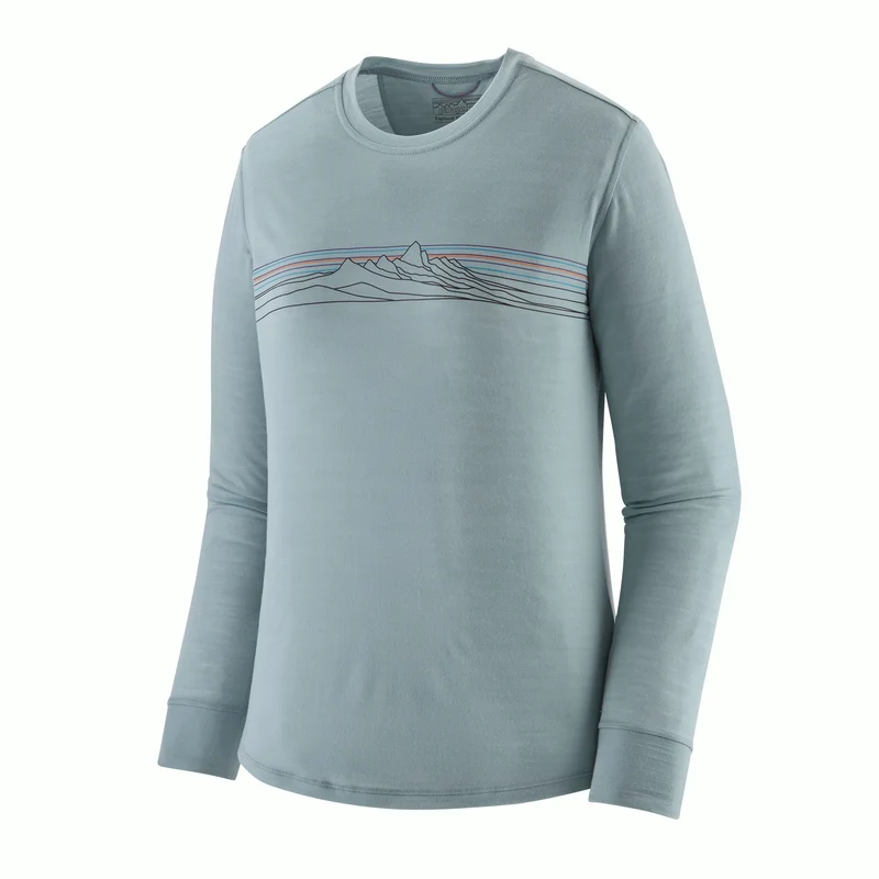W's L/S Cap Cool Merino Blend Graphic Shirt