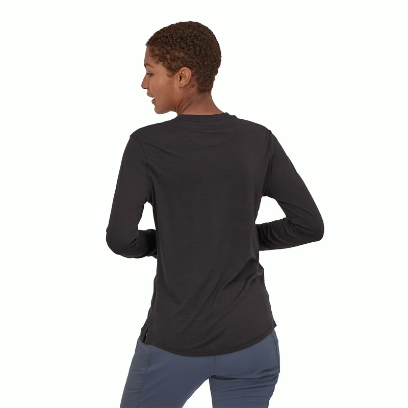W's L/S Cap Cool Merino Blend Graphic Shirt