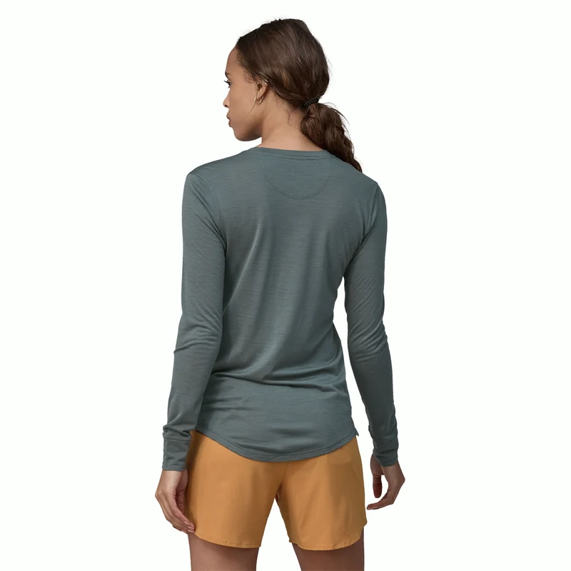 W's L/S Cap Cool Merino Blend Graphic Shirt