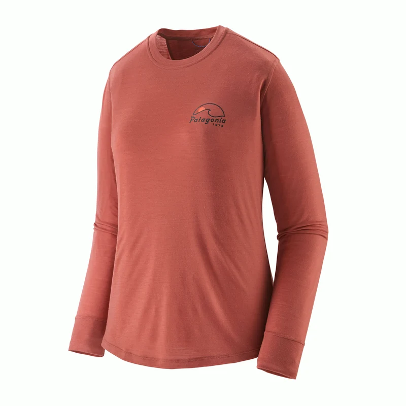 W's L/S Cap Cool Merino Blend Graphic Shirt