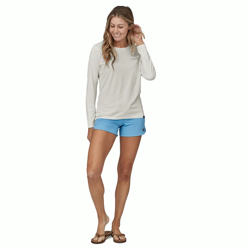 W's L/S Cap Cool Daily Graphic Shirt - Waters