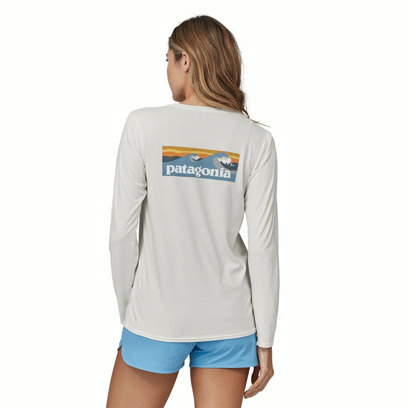 W's L/S Cap Cool Daily Graphic Shirt - Waters