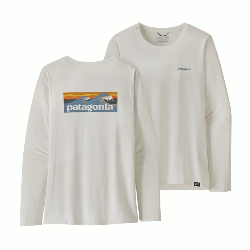 W's L/S Cap Cool Daily Graphic Shirt - Waters