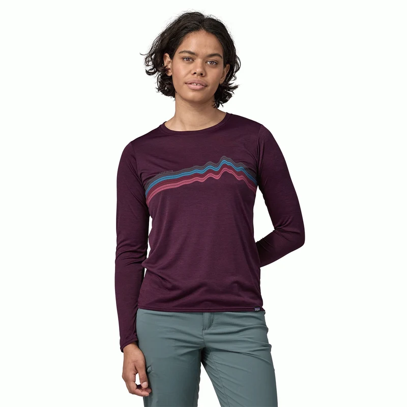 W's L/S Cap Cool Daily Graphic Shirt