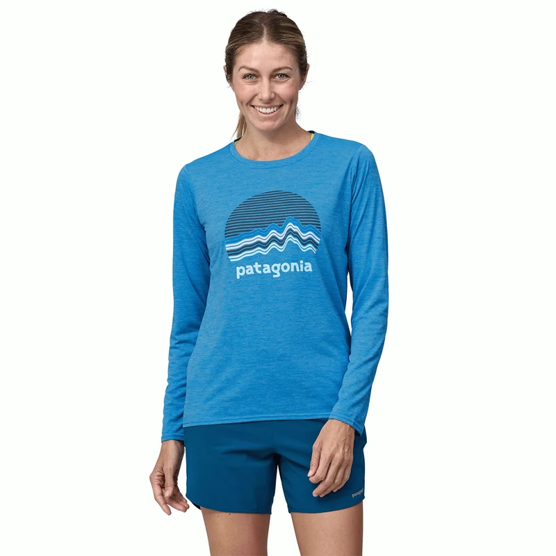W's L/S Cap Cool Daily Graphic Shirt
