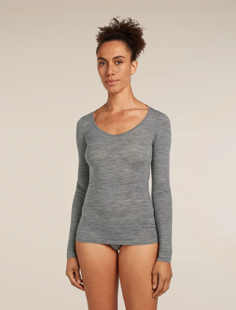 Women Merino 150 Siren LS Sweetheart