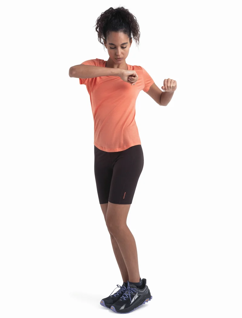Women Merino Blend 125 Cool-Lite™ Sphere SS Scoop Tee