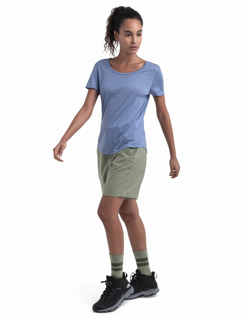 Women Merino Blend 125 Cool-Lite™ Sphere SS Scoop Tee
