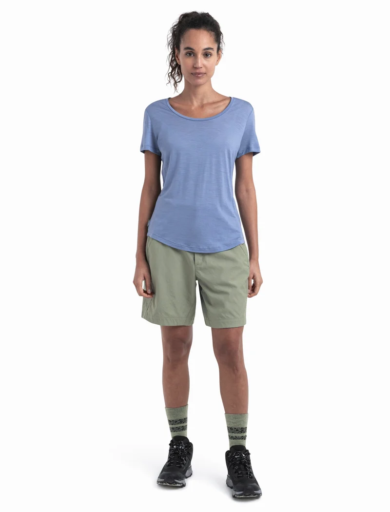 Women Merino Blend 125 Cool-Lite™ Sphere SS Scoop Tee