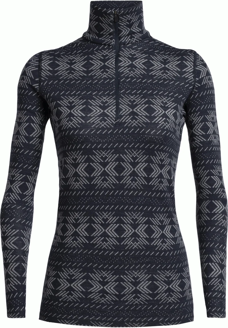 W 250 Vertex LS Half Zip Crystalline