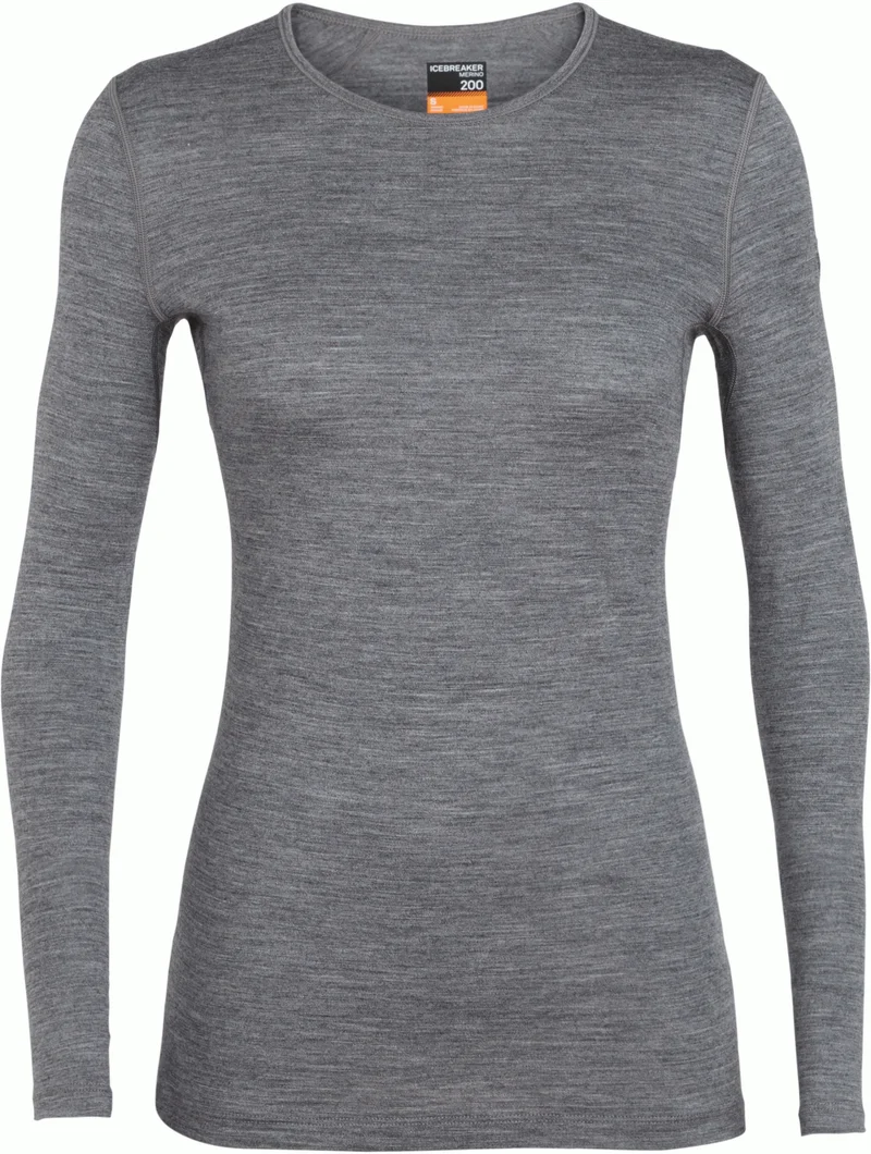 Women Merino 200 Oasis LS Crewe