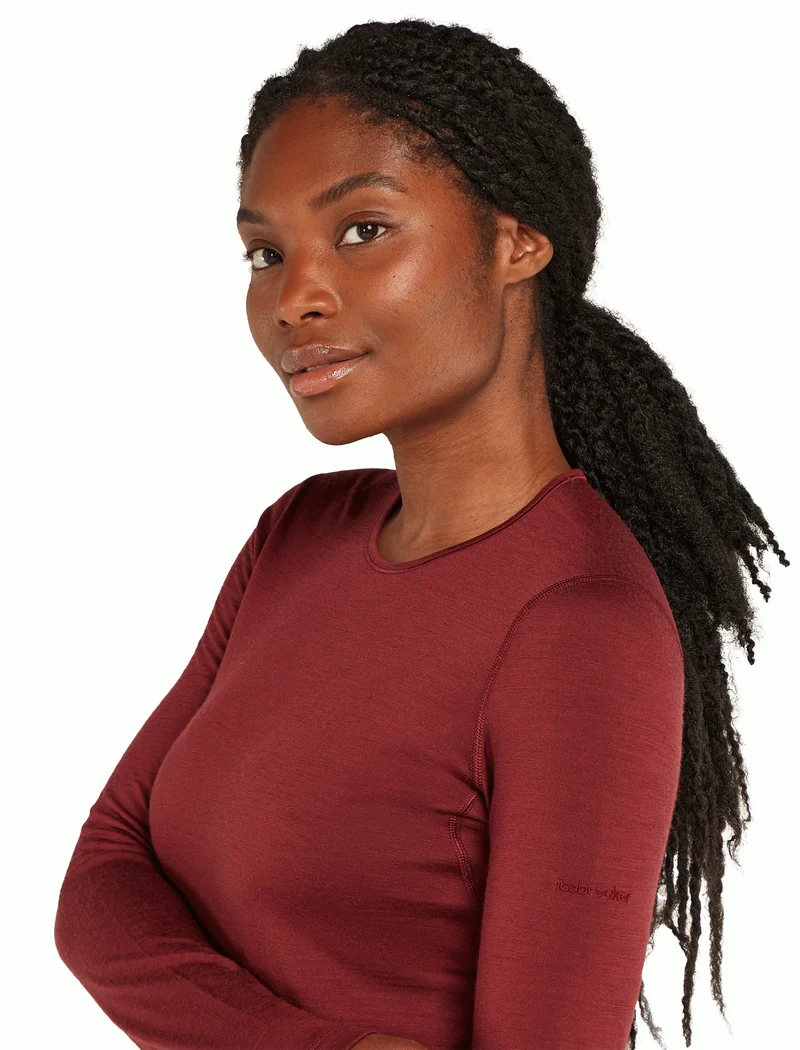 Women Merino 200 Oasis LS Crewe