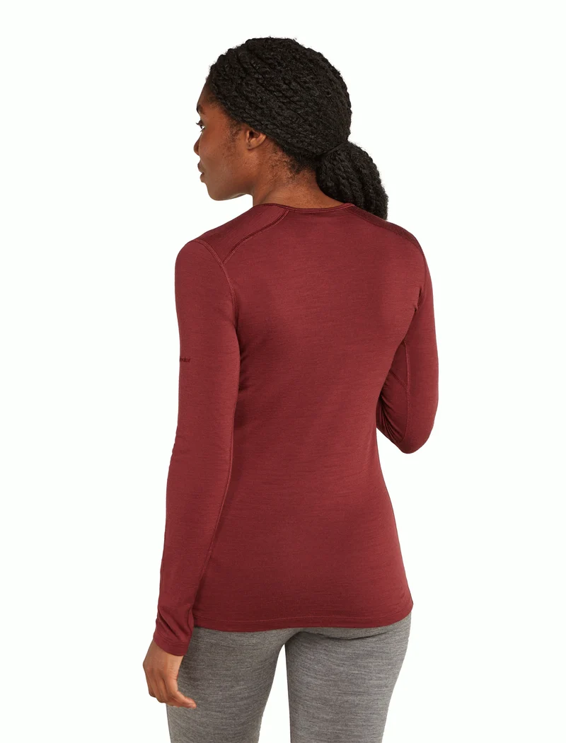 Women Merino 200 Oasis LS Crewe