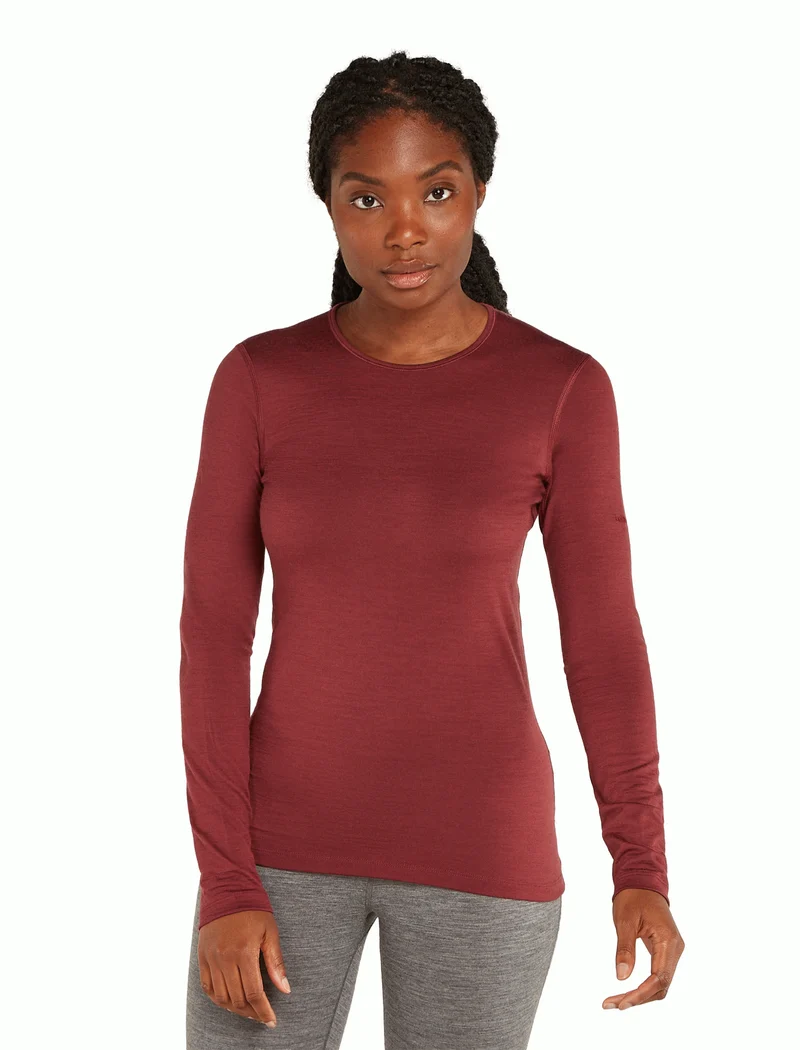 Women Merino 200 Oasis LS Crewe