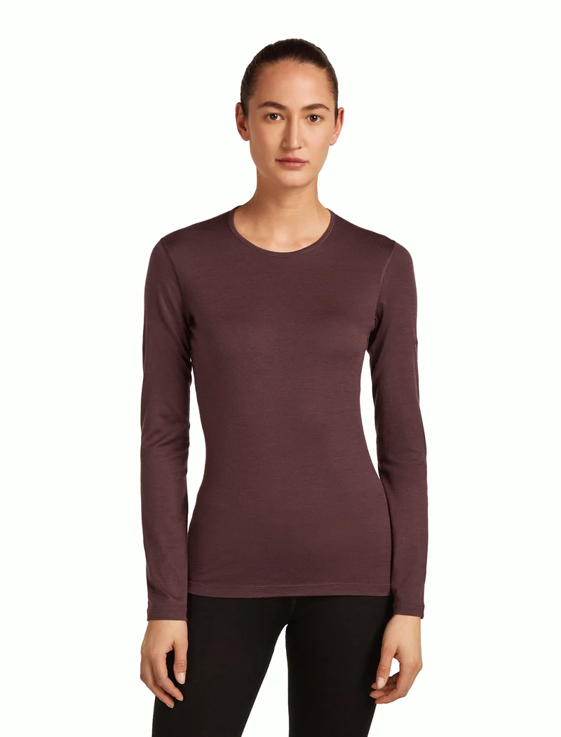 Women Merino 200 Oasis LS Crewe
