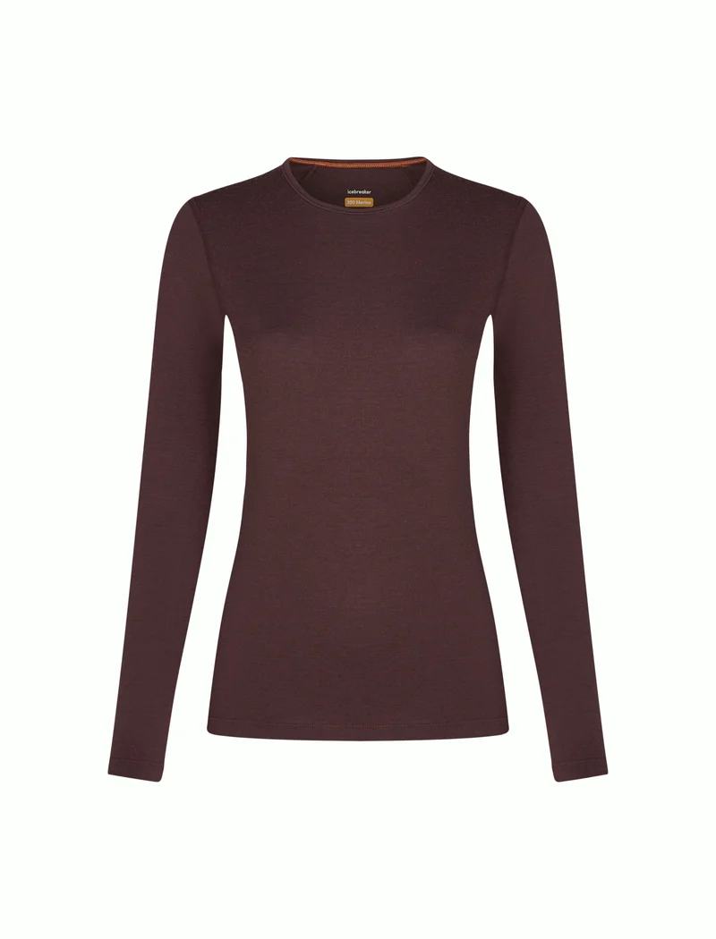 Women Merino 200 Oasis LS Crewe