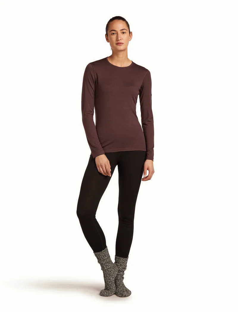 Women Merino 200 Oasis LS Crewe