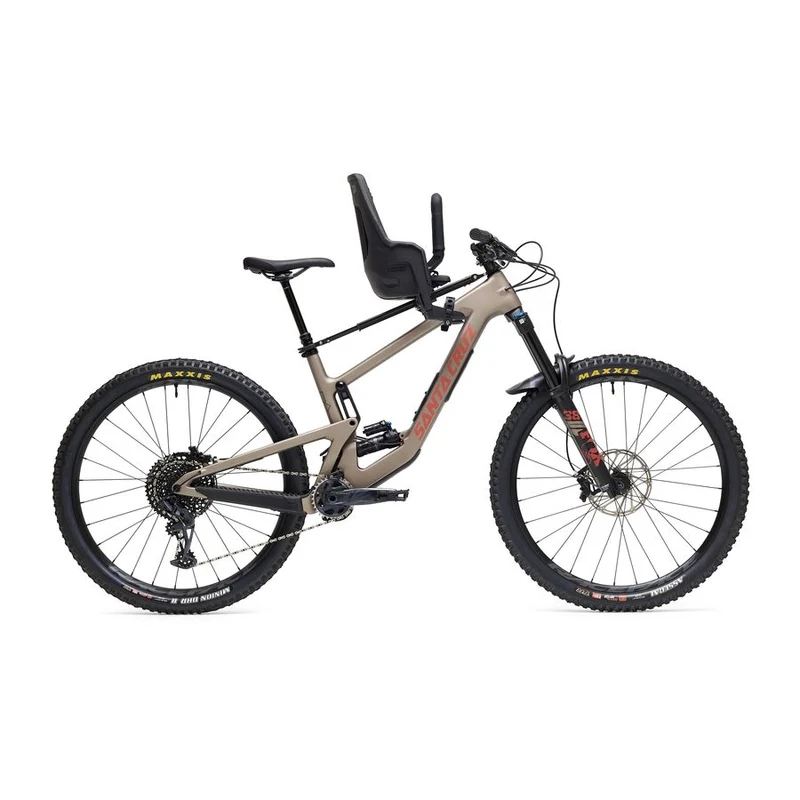 Kids Ride Shotgun Pro Evo MTB Kindersitz/Lenker Combo Set Black