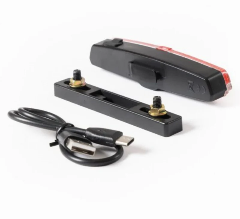 Lunivo DIA R-USB Brake SlimLine - Gepäckträger Akku Rücklicht mit Bremslichtfunktion