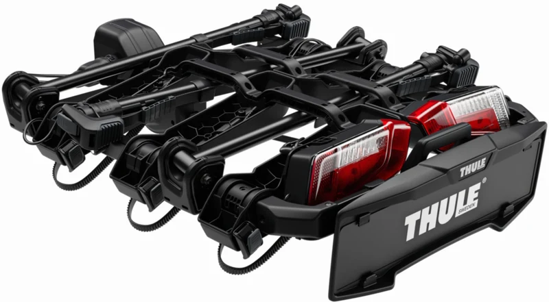 Thule OutPace Klappbarer Anhängerkupplungs-Fahrradträger für 3 Fahrräder black