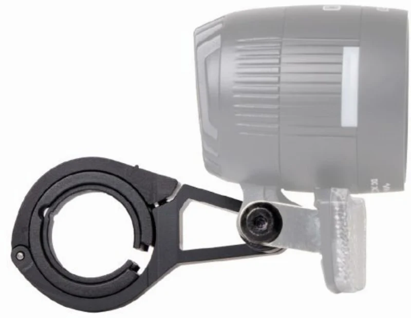 Lunivo Lenkerhalter Alu bis 35 mm für DIA Scheinwerfer schwarz