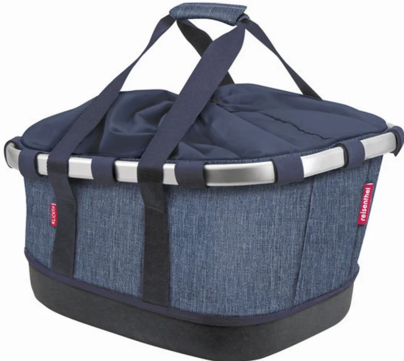 KLICKfix Bikebasket GT Gepäckträgertasche mit UNIKLIP 2 Twist Blue 21 L