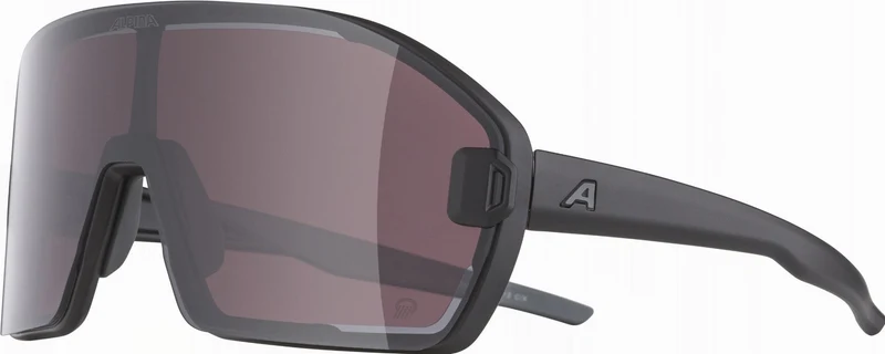 Alpina Bonfire Mag Sportbrille black matt/quattroflex+ black one size