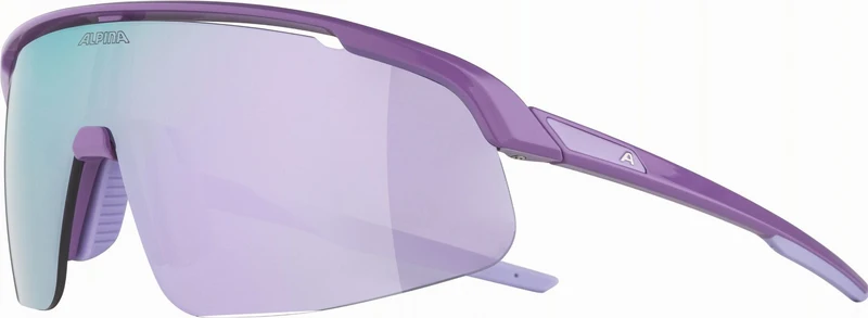 Alpina Turbo Pro Youth Jugendbrille berry gloss/mirror purple one size