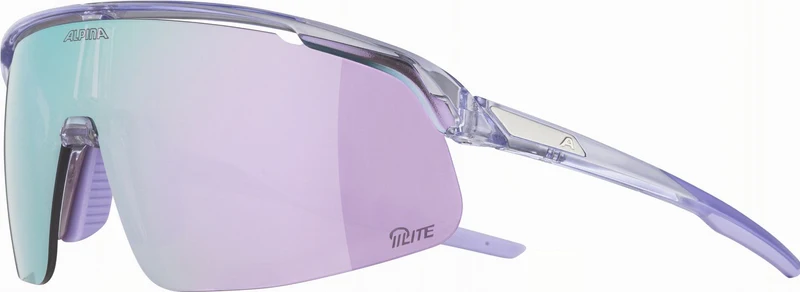 Alpina Turbo Pro S Q-Lite Sportbrille lilac gloss/mirror purple one size