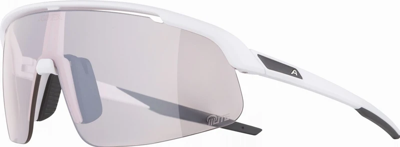 Alpina Turbo Pro S Q-Lite Sportbrille white matt/mirror pink one size