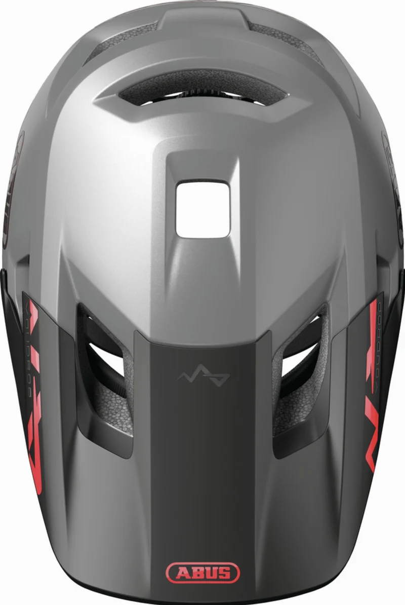 Abus YouDrop Kinder-Helm Ti silver S (48-55 cm)