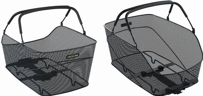 Racktime Baskit Trunk 2.0 Gepäckträgerkorb large mit Snapit 2.0-Adapterplatte schwarz