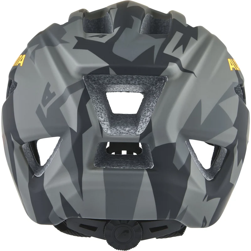 Alpina Pico Flash Kinder-Helm black-camo orange gloss 50-55 cm