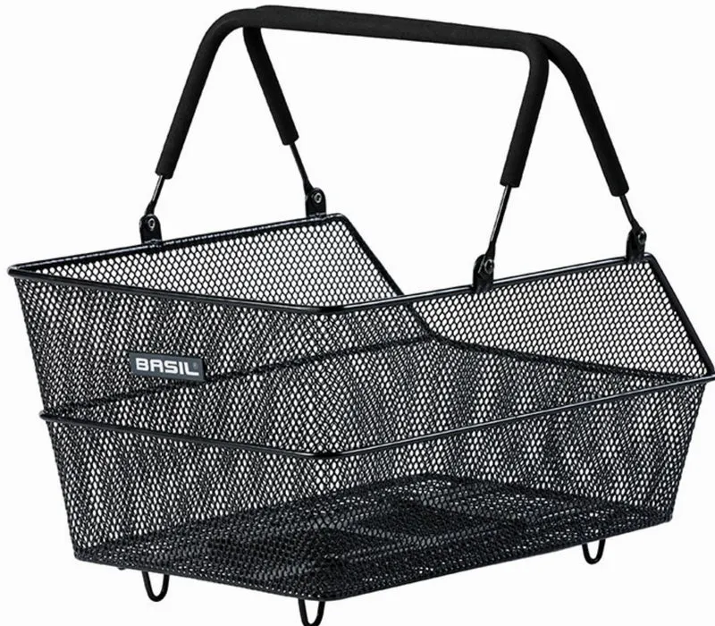 Basil Cento MIK 2.0 Gepäckträgerkorb schwarz 22 L