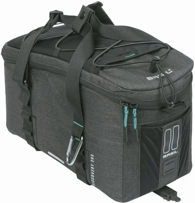 Basil Discovery 365D MIK 2.0 Gepäckträgertasche schwarz 9 L
