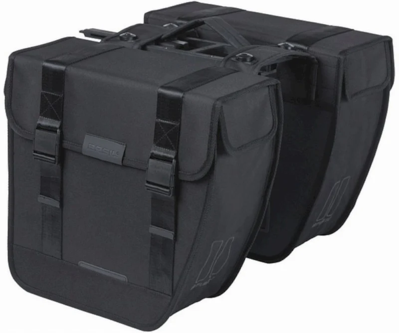 Basil Tour MIK 2.0 Doppeltasche schwarz 28 L