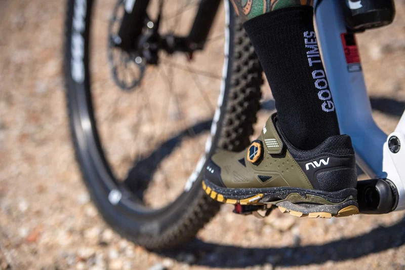 Northwave Spider Plus 3 MTB-Schuhe forest