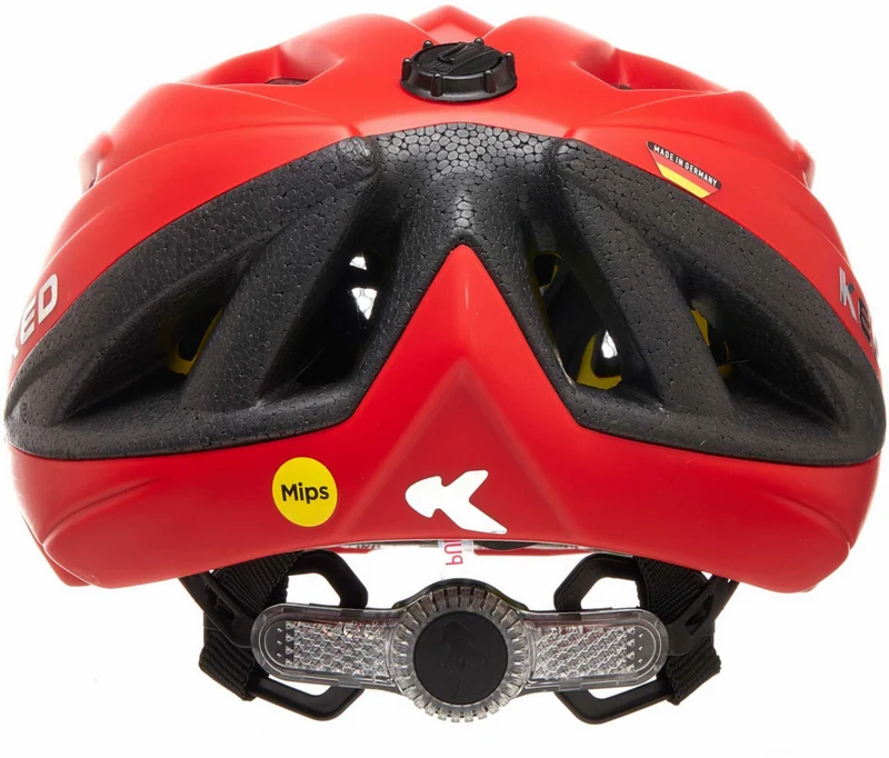 KED Street Junior Mips Kinder-Helm fiery red matt