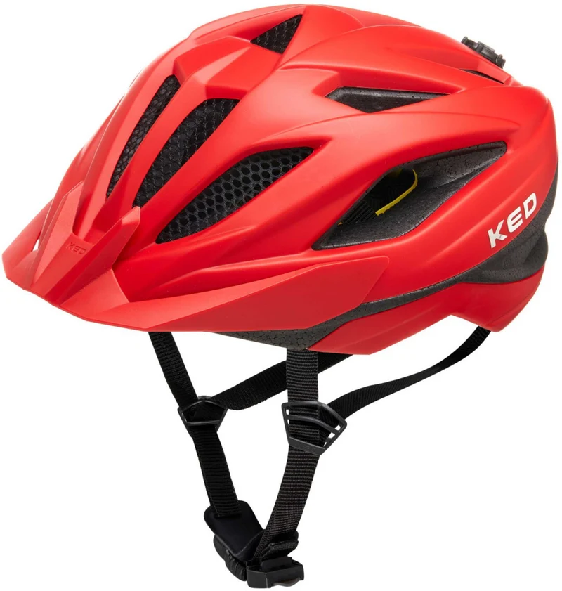 KED Street Junior Mips Kinder-Helm fiery red matt