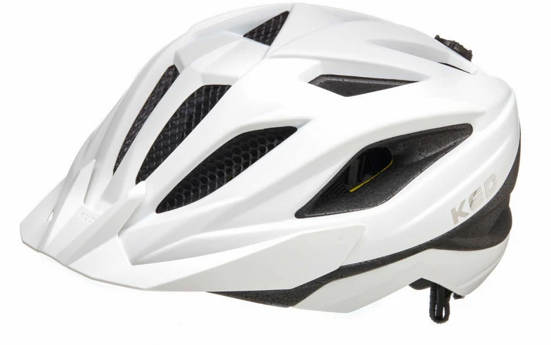KED Street Junior Mips Kinder-Helm white matt